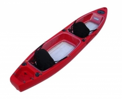 VUE3   CANOE DOUBLE BOTTOM GLASS TRANSPARENT  SEAT  PADDLE 397CM X 74CM YELLOW balidiveshop 1  large